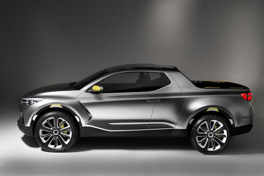  Hyundai Santa Cruz Crossover Truck Concept 2015 года  (фото 4 из 13)